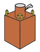 Bespoke reusable FIBC bulk bag designed for durability, moisture protection, and long-term cost savings.